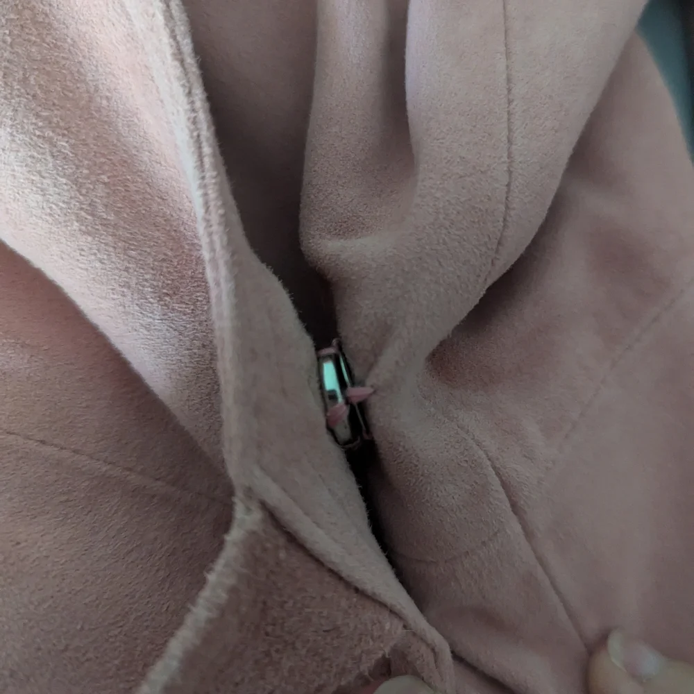 EUC J. Crew Collection Soft Genuine Suede Wrap Dress in Pink